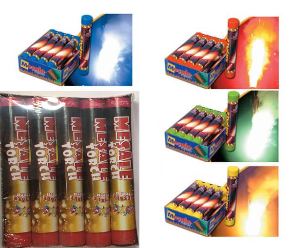 Kırmızı Meşale 25 cm 1 Adet