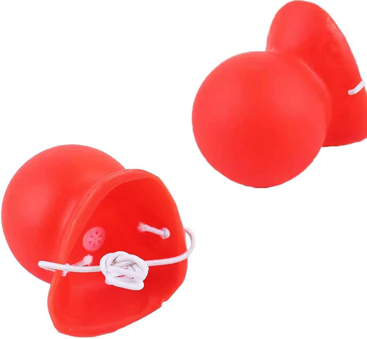 Kırmızı Renk Lastikli Burun Palyaço Burun