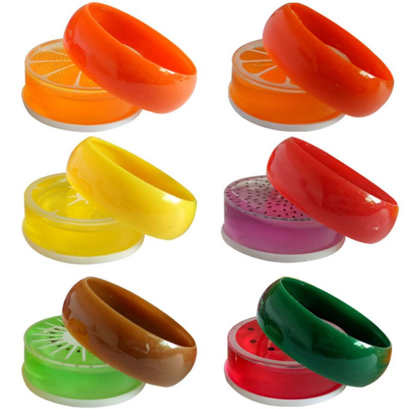 Meyveli Oyun Hamuru Slime Renkli 36 Adet