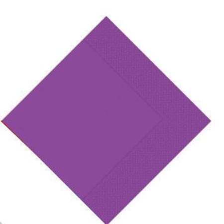 Mor Renk Çift Katlı Kağıt Peçete 20 Adet