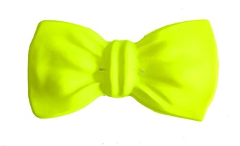 Neonlu Parti Papyonu Sarı Renk 12 Adet