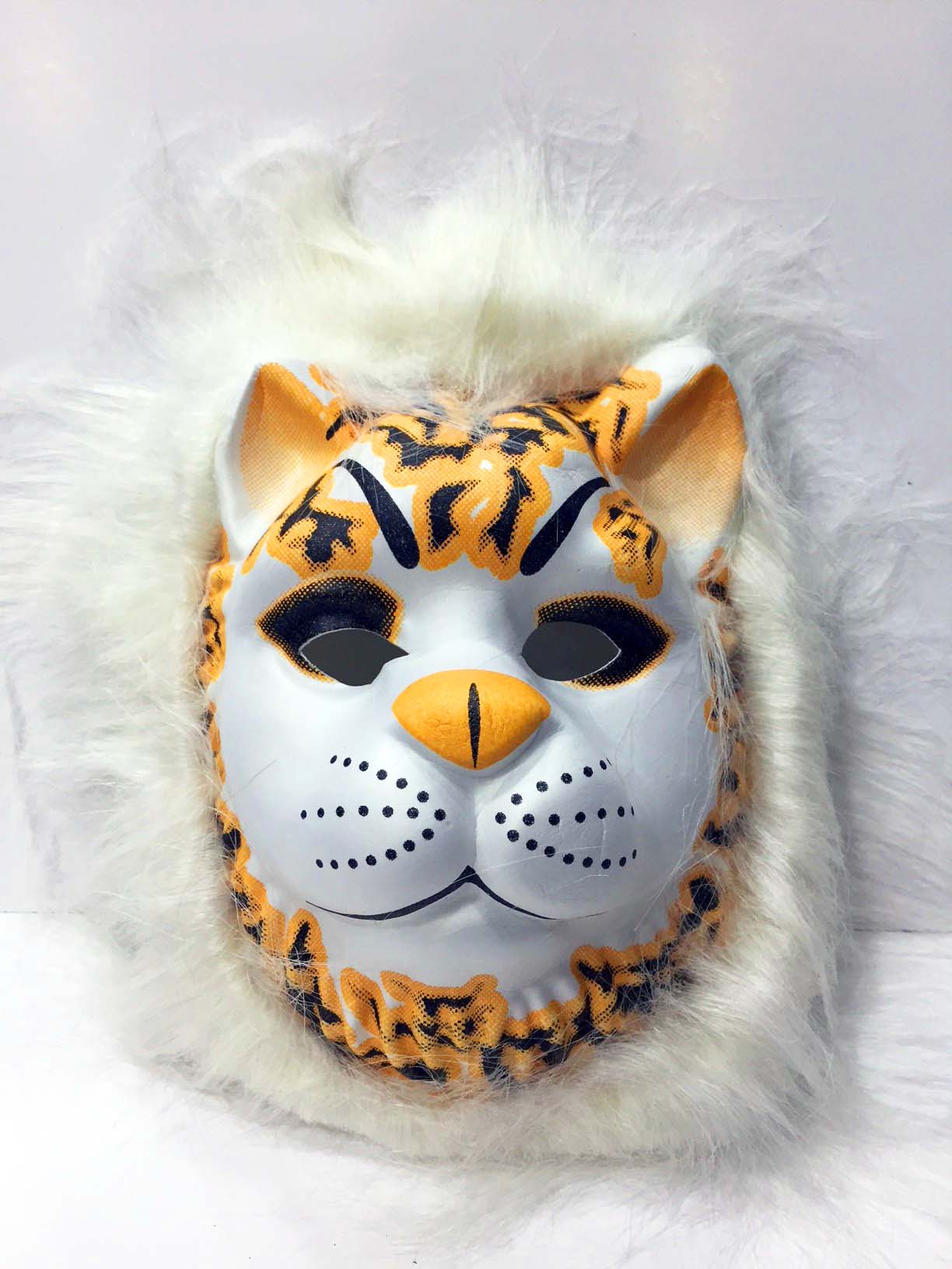 Peluş Kaplan Maskesi Karışık 1 Adet