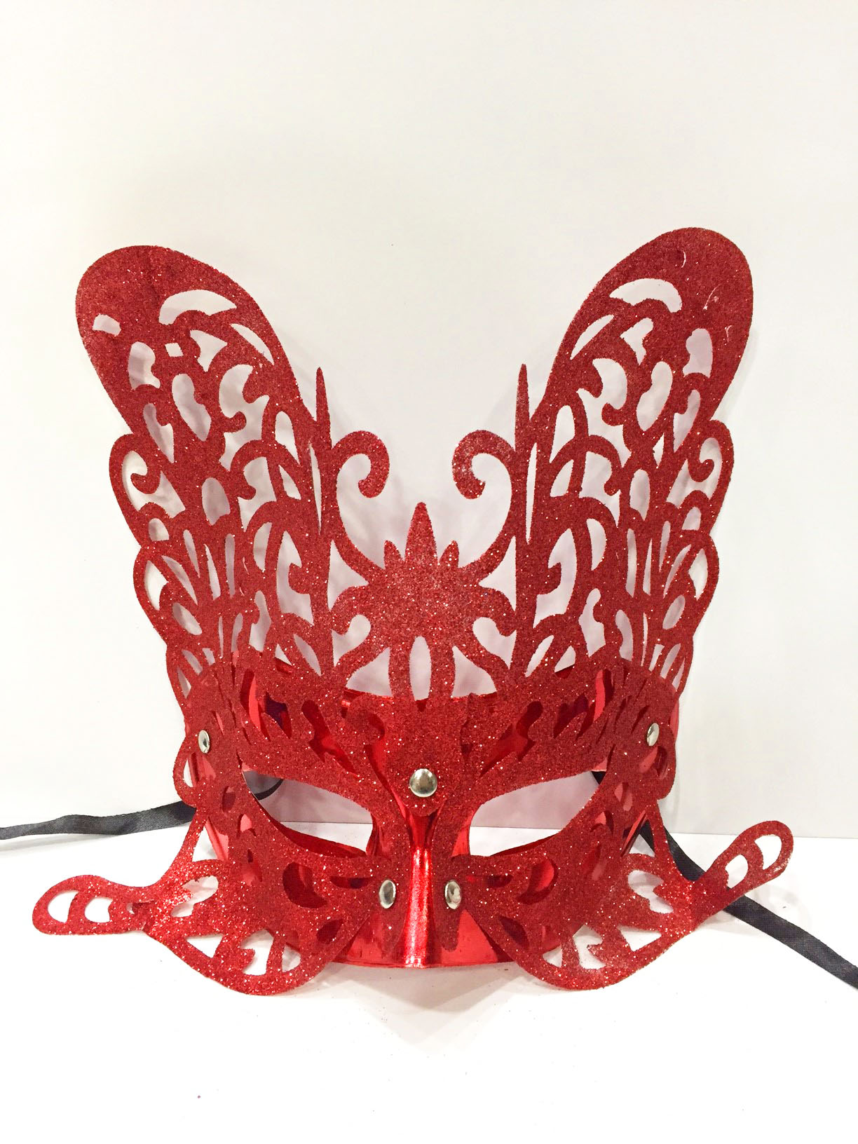 Renkli Yılbaşı Parti Maskesi Karışık Renk 12 Adet