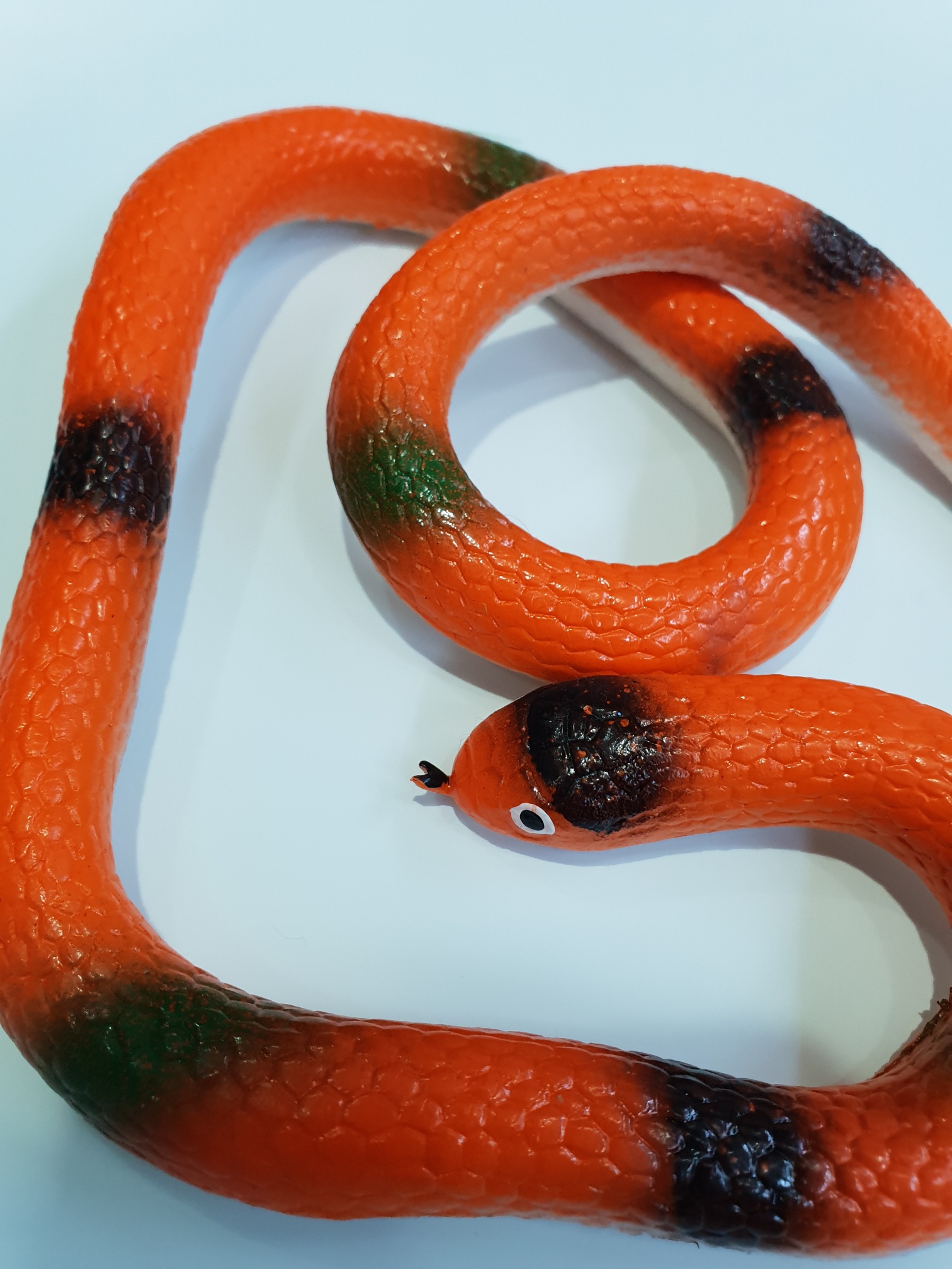 Şaka Yılanı Turuncu Renk 110 cm