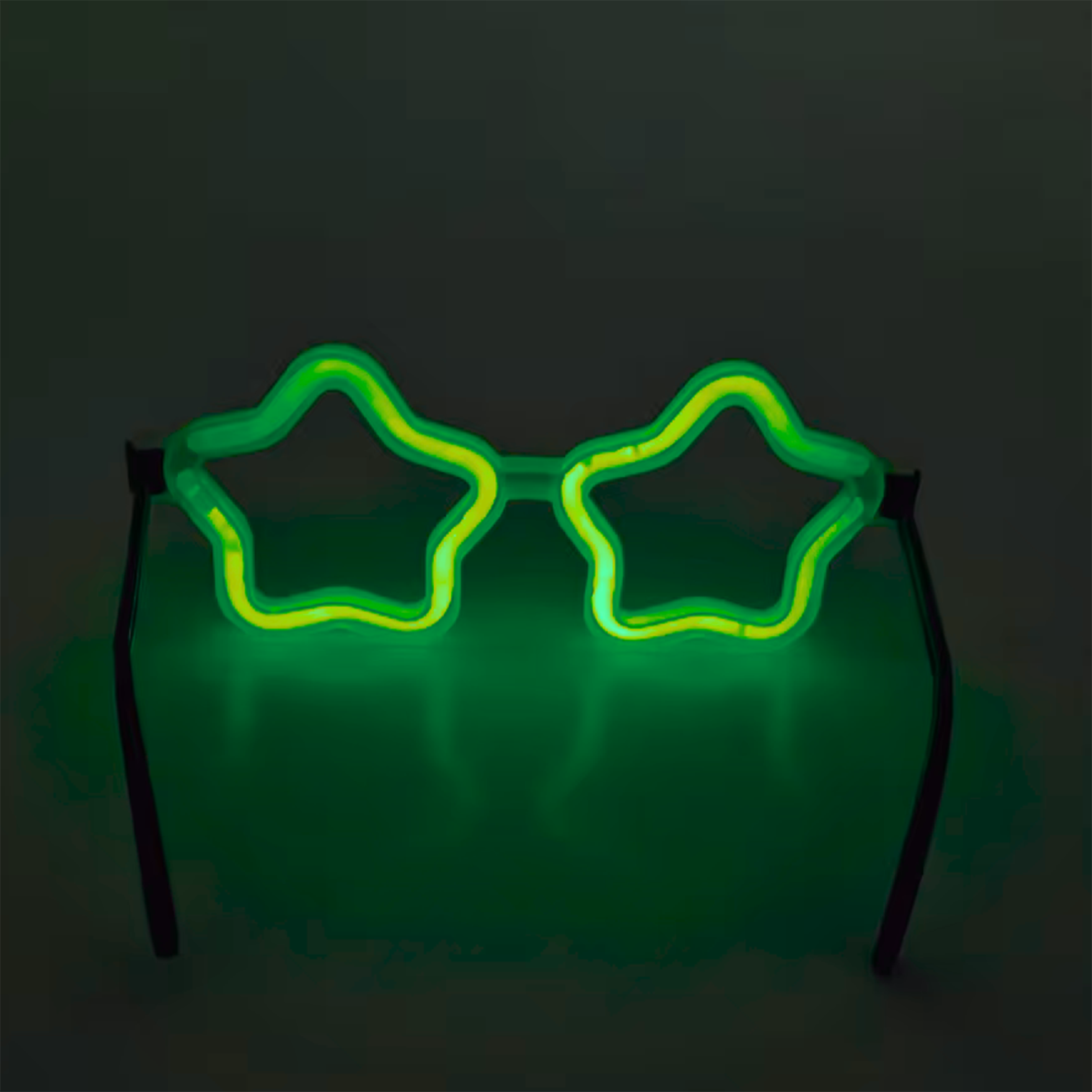 Yıldız Glow Gözlük - Yıldız Şekilli Glow Gözlüğü - Glow Partisi Gözlük 12 Adet