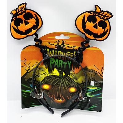 Balkabağı Figürlü Turuncu Renk Parti Tacı 21x24 cm