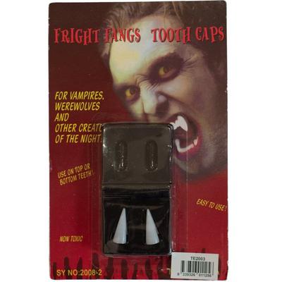 Beyaz Renk Takma Vampir Dişi Korku Dişleri 2 li 