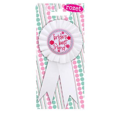 Bride's Best Friend Gelin Rozeti Bekarlığa Veda Partisi Rozeti