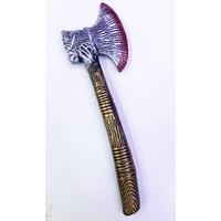 Ortaçağ Eskitilmiş Plastik Kızılderili Baltası 45 cm