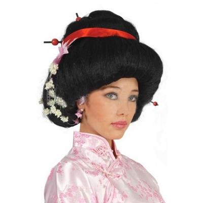 Çinli Peruk Japon Peruğu Geisha Peruğu Çocuk ve Yetişkin Boy