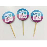 Cinsiyet Partisi Boy or Girl Kürdan Süsü 20 Adet