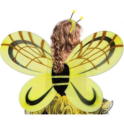 Çocuk Boy Mega Arı Kanadı ve Tacı 50x85 cm 