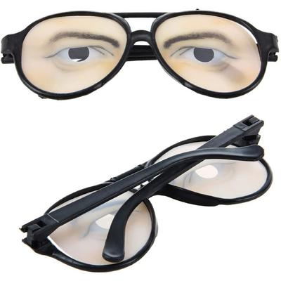 Efsane Şaka Gözlüğü Delikli Şaka Gözlüğü Erkek Model 15x6 cm