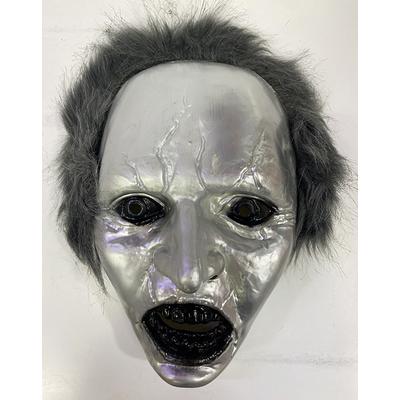 Gri Saçlı Plastik Michael Myers Maskesi 26x17 cm