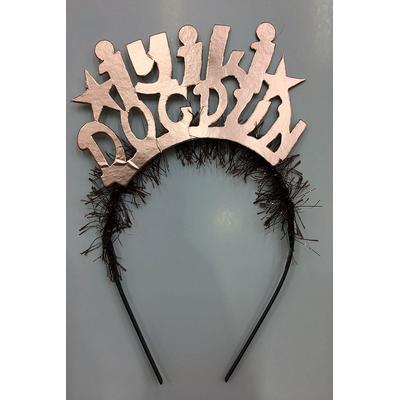 İyiki Doğdun Yazılı Rose Gold Renk Doğum Günü Parti Tacı