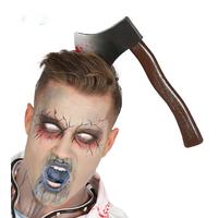 Kafaya Saplanmış Halloween Kanlı Balta Şaka Tacı 
