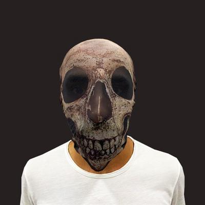 Kafaya Tam Geçmeli Bez Kuru Kafa Maskesi - Streç Korku Maskesi - 3D Baskılı Maske Model 9