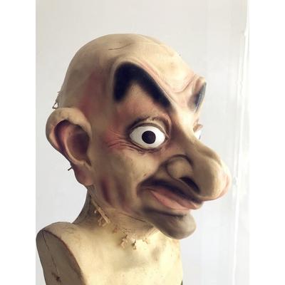 Kafaya Tam Geçmeli Mr.Bean Karakteri Tam Yüz Lateks Maske