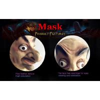 Kafaya Tam Geçmeli Mr.Bean Karakteri Tam Yüz Lateks Maske