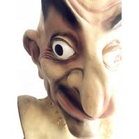 Kafaya Tam Geçmeli Mr.Bean Karakteri Tam Yüz Lateks Maske