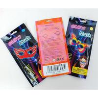 Karanlıkta Parlayan Fosforlu Glow  Kelebek Maske 1 Adet