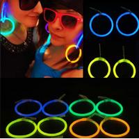 Karanlıkta Parlayan Glow Küpeler Glow Partisi Küpeleri 6 Çift 12 Adet