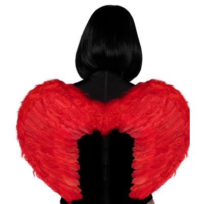 Kırmızı Renkli Orta Boy Çocuk Melek Kanadı 40x60 cm