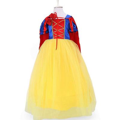 Kız Çocuk Kabarık Pamuk Prenses Kostümü + Tarlatan + Pelerin + Taç