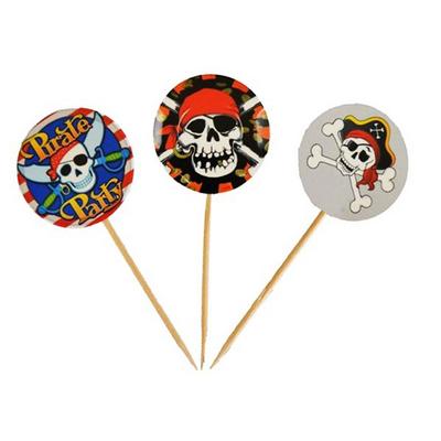 Korsan Temalı Parti Kürdan Süsü 20 Adet