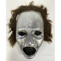 Koyu Kahve Saçlı Plastik Michael Myers Maskesi 26x17 cm