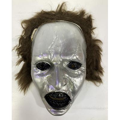 Koyu Kahve Saçlı Plastik Michael Myers Maskesi 26x17 cm