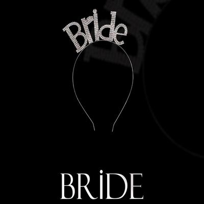 Kristal Taşlı Gümüş Renk Bride Tacı Gelin Tacı