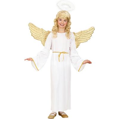 Melek Kostümü Çocuk Boy - Melek Kostümü Tacı ve Kemer Full Set 5-10 Yaş