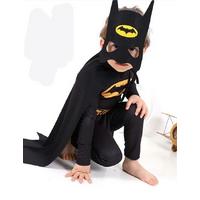 Pelerinli Çocuk Batman Kostümü - Maskeli Batman Kostüm