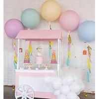 Pembe Renk Mega Boy Jumbo Makaron Balon 36 İnch