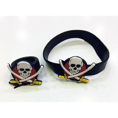 Plastik Korsan Bilekliği ve Korsan Yüzüğü Seti-kılıç model