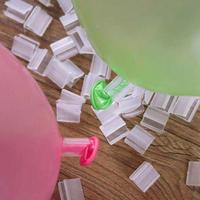 Şeffaf Renk Balon Hava Kaçmasını Engelleyici Klips 10 Adet