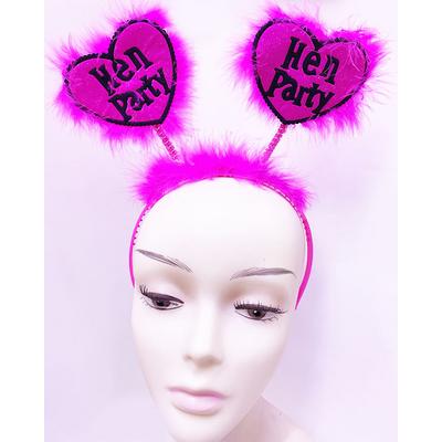 Şeker Pembe Fuşya Renk Bekarlığa Veda Partisi Hen Party Taç