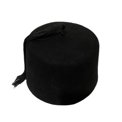 Siyah Renk Osmanlı Fesi 7 No 8-10 Yaş