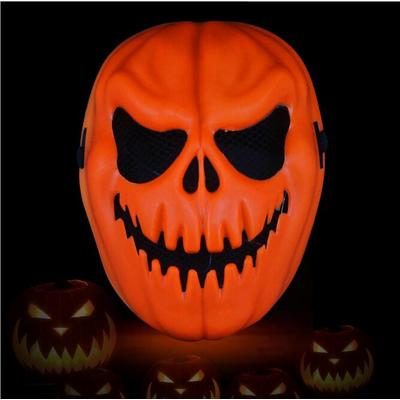 Turuncu Renk Cadılar Bayramı Balkabağı Maskesi