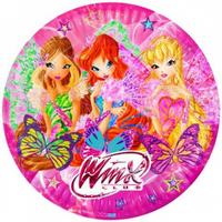 Winx Temalı Karton Tabak 8 Adet