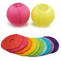 Yeşil Renk Kağıt Süs Japon Fener Dekorasyon Asma Süs 25 Cm