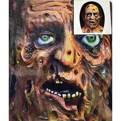 Yüze Yapışan Kafaya Tam Geçmeli Streç Eriyen Yüz Maske Bez Maske Model 8-2