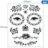Cadılar Bayramı Halloween Dövme Tattoos 12li