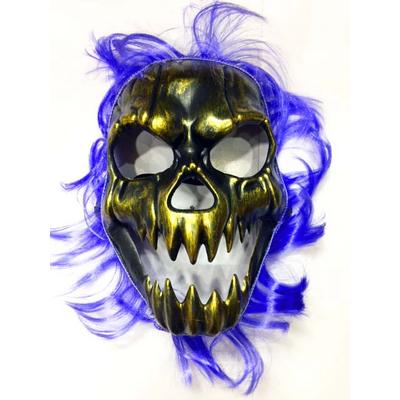 Cadılar Bayramı Mavi Saçlı Maske