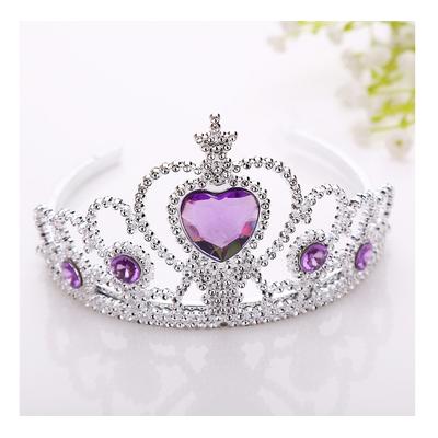 Elsa Taç Mor Renk 12 Adet