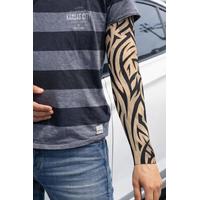 Giyilebilir Kol Dövmesi Çorap Dövme 3D Baskılı Kol Bacak Dövme 2 Adet Model 2