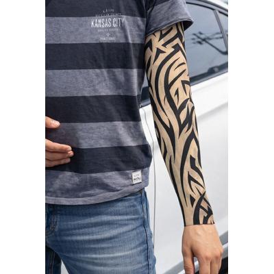 Giyilebilir Kol Dövmesi Çorap Dövme 3D Baskılı Kol Bacak Dövme 2 Adet Model 2