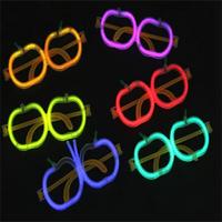 Glow  Elma Gözlük - Glow Partisi Gözlüğü - Glow Stick Gözlük 12 Adet