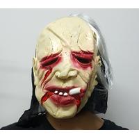 Halloween Cadılar Bayramı Sigara İçen Korku Maskesi